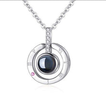 Charger l'image dans la galerie, Collier "Je t'aime" | Rond