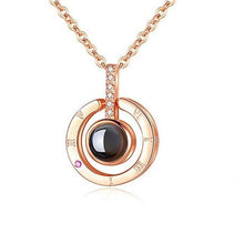 Charger l'image dans la galerie, Collier "Je t'aime" | Rond
